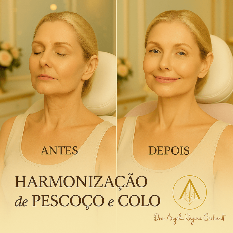✨ Harmonização de Pescoço e Colo: Rejuvenesça com Graça, Beleza e Elegância ✨