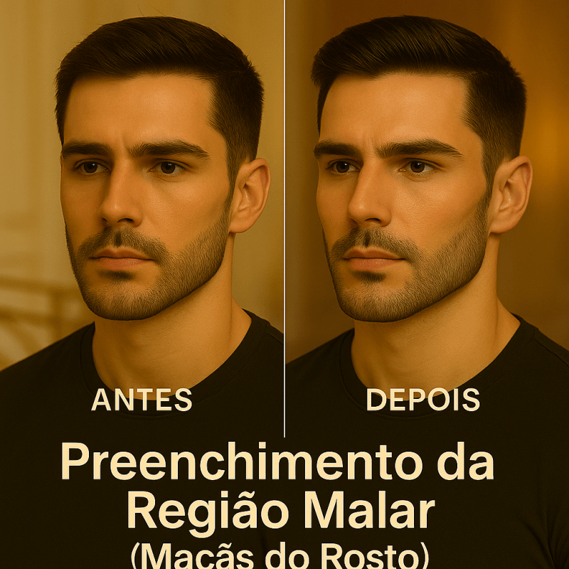 ✨ Preenchimento da Região Malar (Maçãs do Rosto): Estrutura, Impacto e Presença ✨