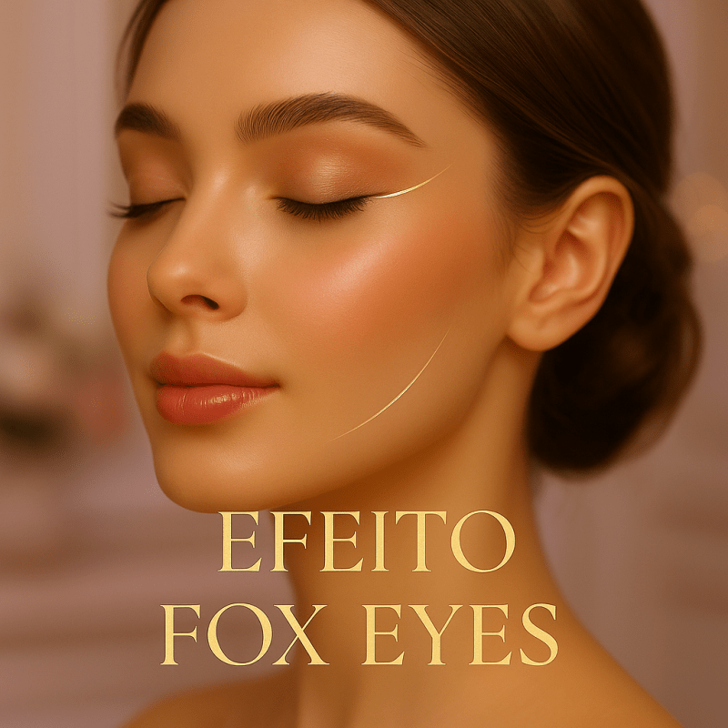 ✨ Efeito Fox Eyes: Um Olhar Elevado, Magnético e Atemporal ✨