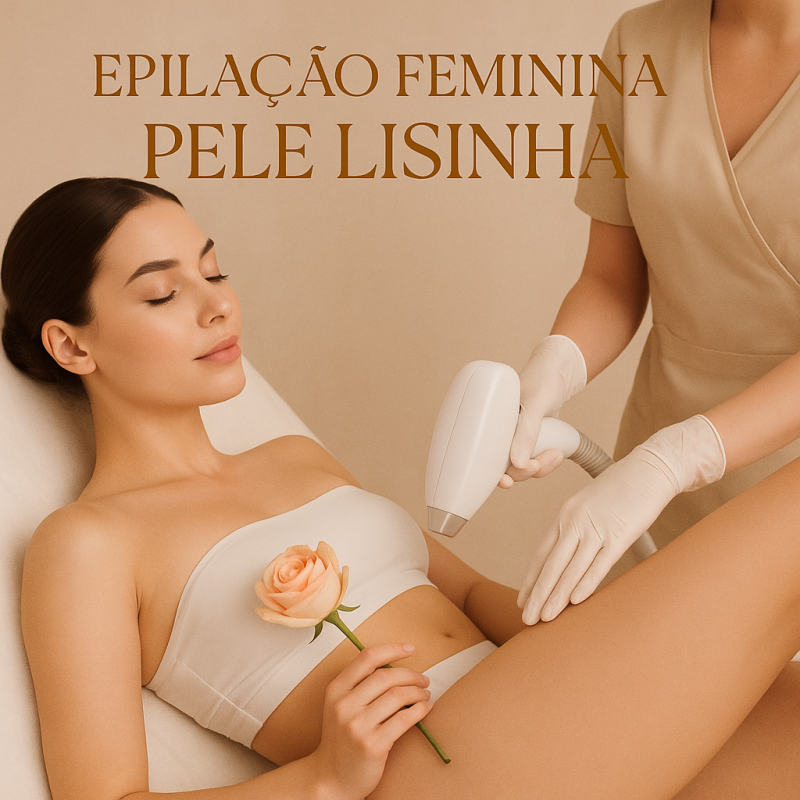 💖✨ Epilação Feminina Luxuosa – Pele Lisinha e Toque de Seda ✨🌸
