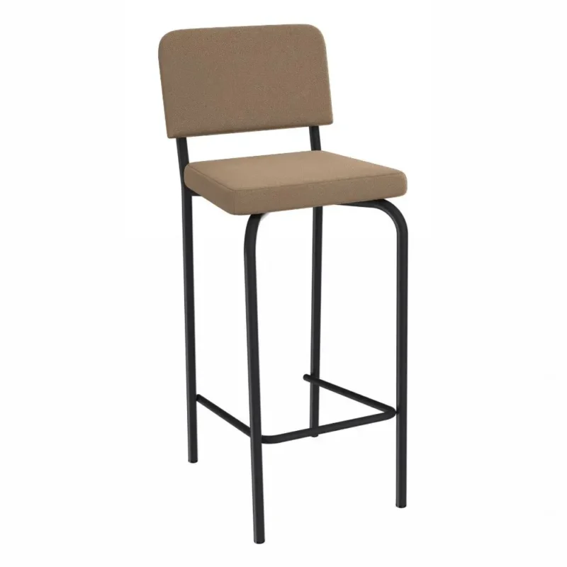 Banqueta Kappesberg 1B712PRF 69,5cm Preto Fosco/capuccino