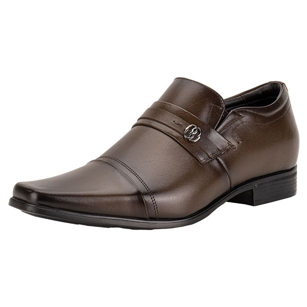 Sapato Masculino Social Grow Air Antho Jota Pe 89801 CAFÉ 37