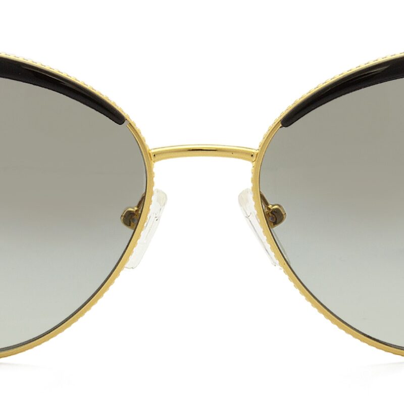 Michael Kors Key Biscayne MK1046 - Preto/Dourado - 110011/56 -