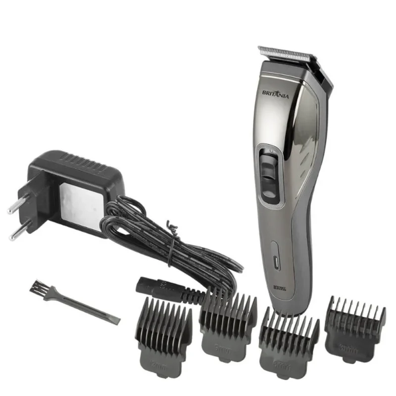 Máquina De Cortar Cabelo Britânia BCR20SG e Acessórios Biv