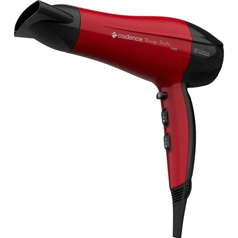 Secador de Cabelo Cadence SEC560 Rouge Style Com Ions 110v