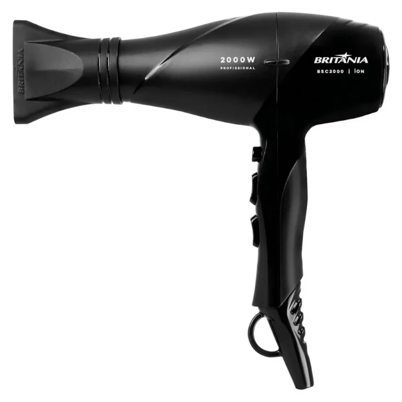 Secador de Cabelos Britânia BSC2000 2000W Alta Vazão e Temperatura 110v