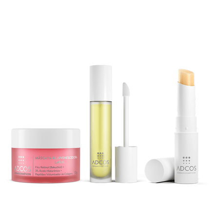 Rotina Completa de Cuidados Labiais Incolor - 3 itens