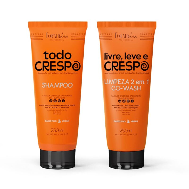 Kit Limpeza do Crespo Forever Liss