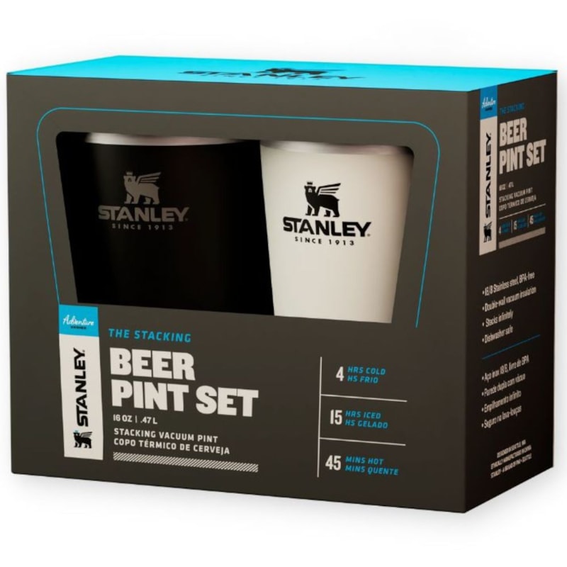 Gift Set Copos sem Tampa Matte Black e Polar | 473ML