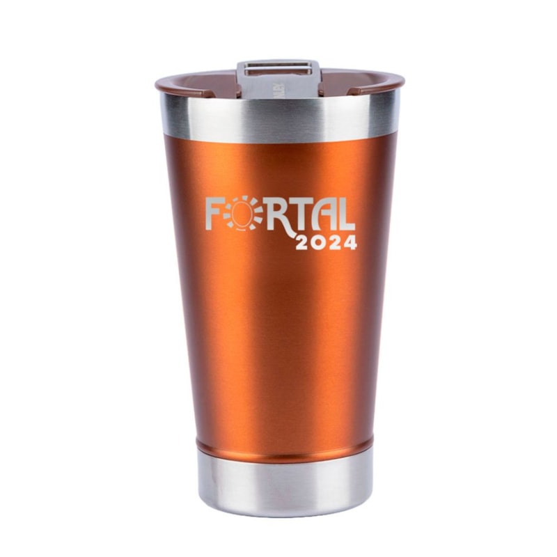 Copo Térmico de Cerveja (com tampa) Stanley Maple Fortal | 473ML