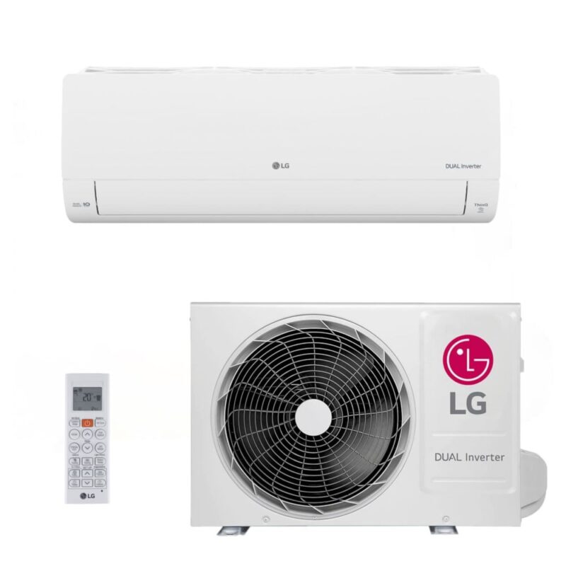 Ar-Condicionado LG AI DUAL Inverter Voice 18.000 BTUs Quente/Frio 220V - S3-W18KL31A