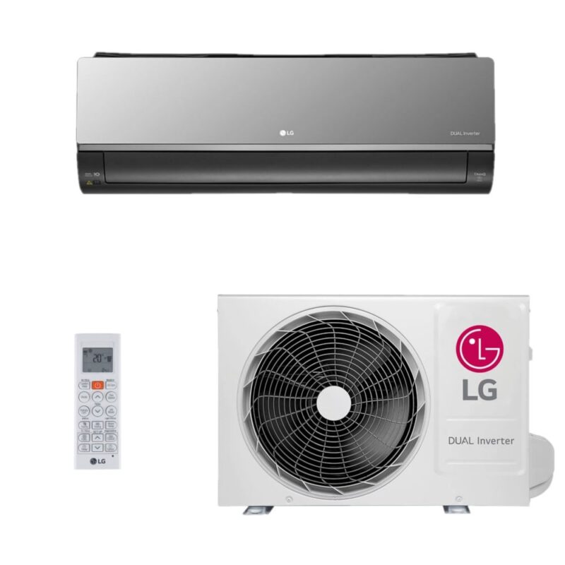 Ar-Condicionado LG AI DUAL Inverter Voice ARTCOOL UV Nano 12.000 BTUs Quente/Frio 220V - S3-W12JAR7A