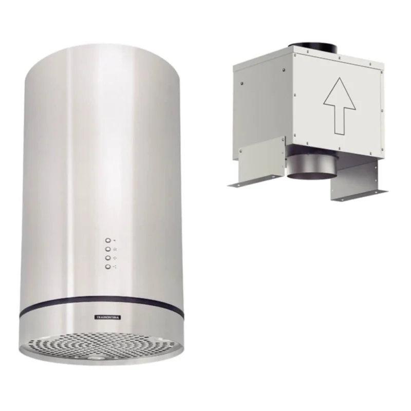 Coifa de Ilha Tramontina Aço Inox Tube Isla Split 220 V