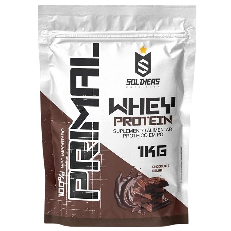 Whey Protein Primal 1Kg - Importado - Soldiers Nutrition