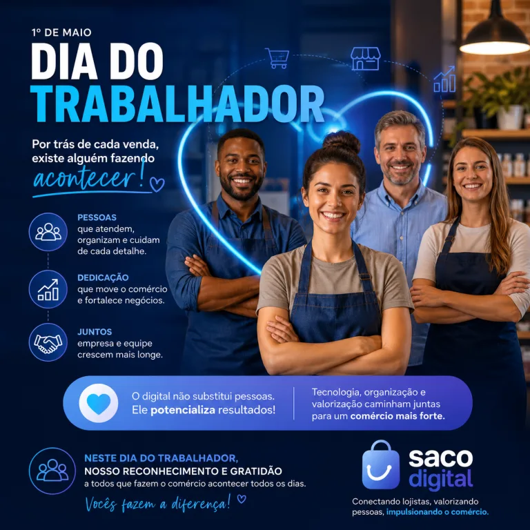 Dia do Trabalhador: valorizando quem faz o comércio acontecer